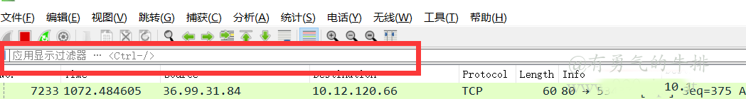 Display Filter(显示过滤器)