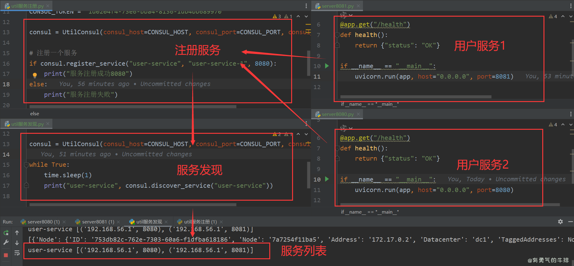 Python Consul 微服务注册与发现